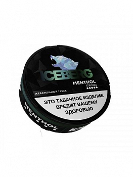 Жевательный табак ICEBERG Slim Strong "Ментол / Menthol"